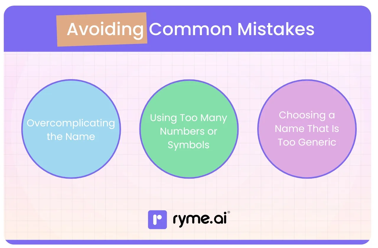 Avoiding Common Mistakes When Choosing Your Instagram Name