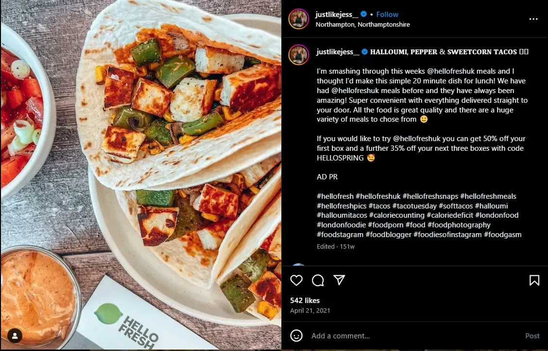 #HelloFreshSnaps