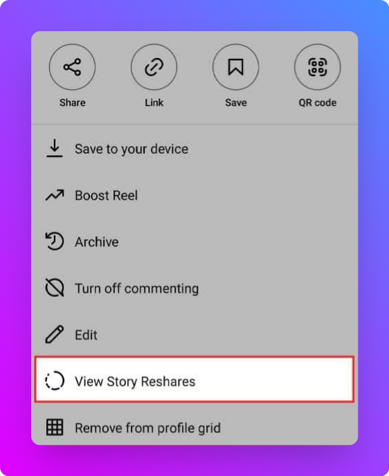 How to see who shared your post on Instagram
