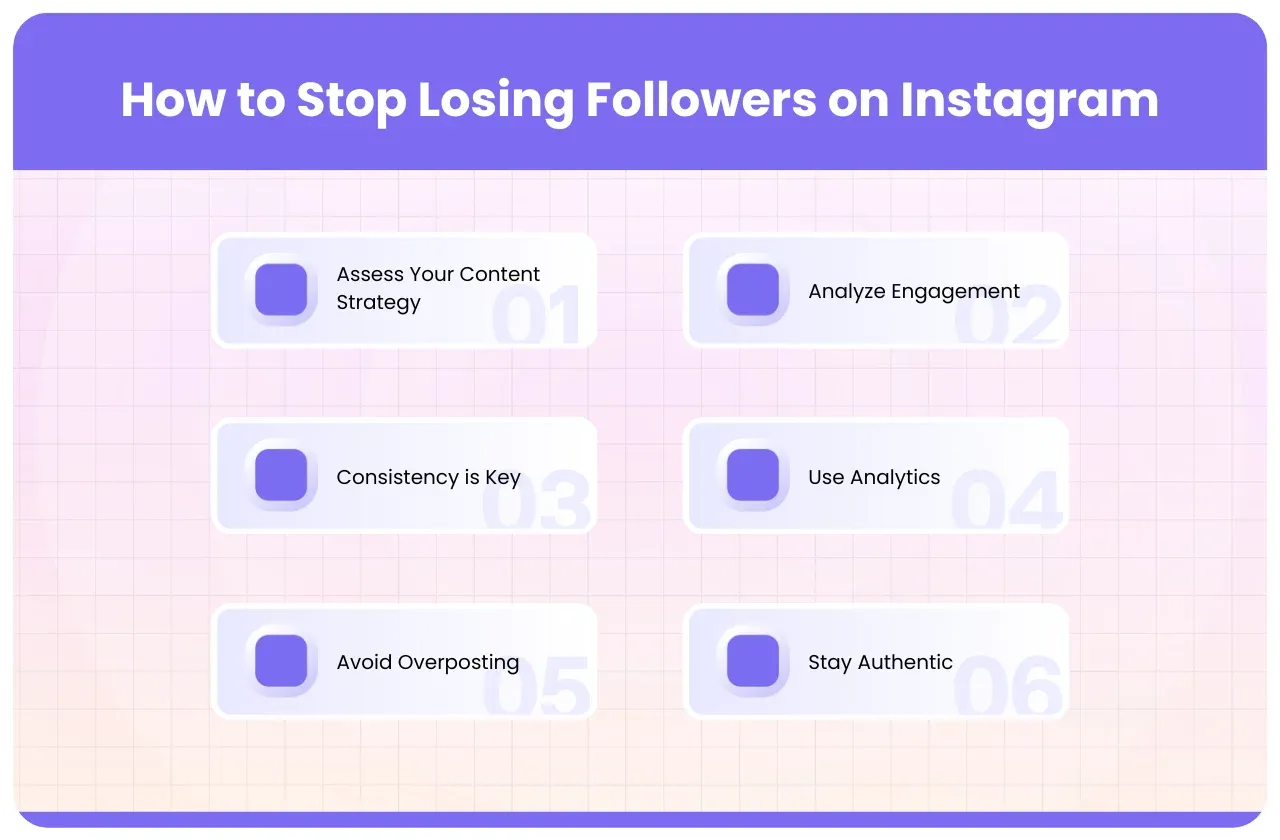 How to stop losing followers on Instagram