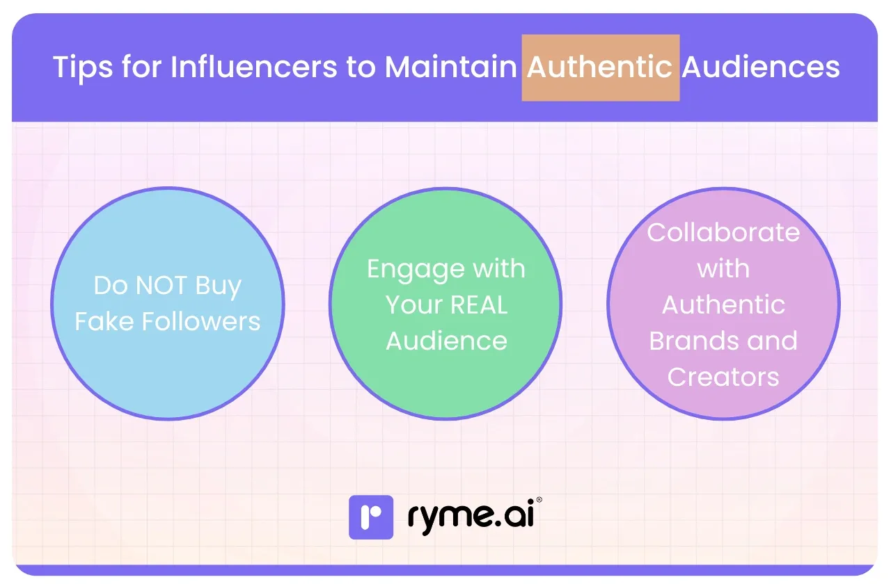 Tips for Influencers to Maintain Authentic Audiences